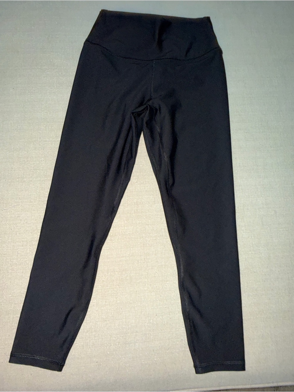 Abercrombie & Fitch Black High-Waist Leggings curvy